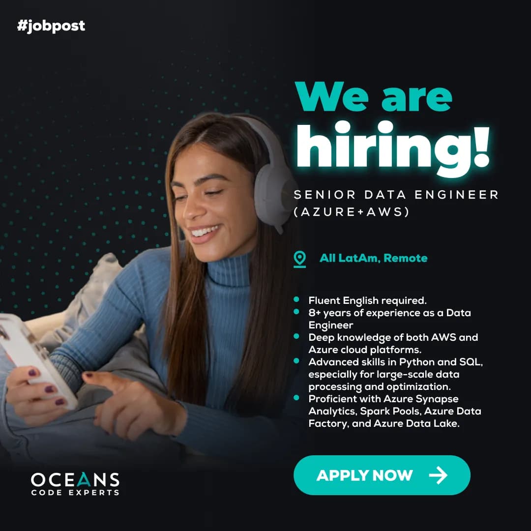 Senior Data Engineer (Azure+AWS) PH-20