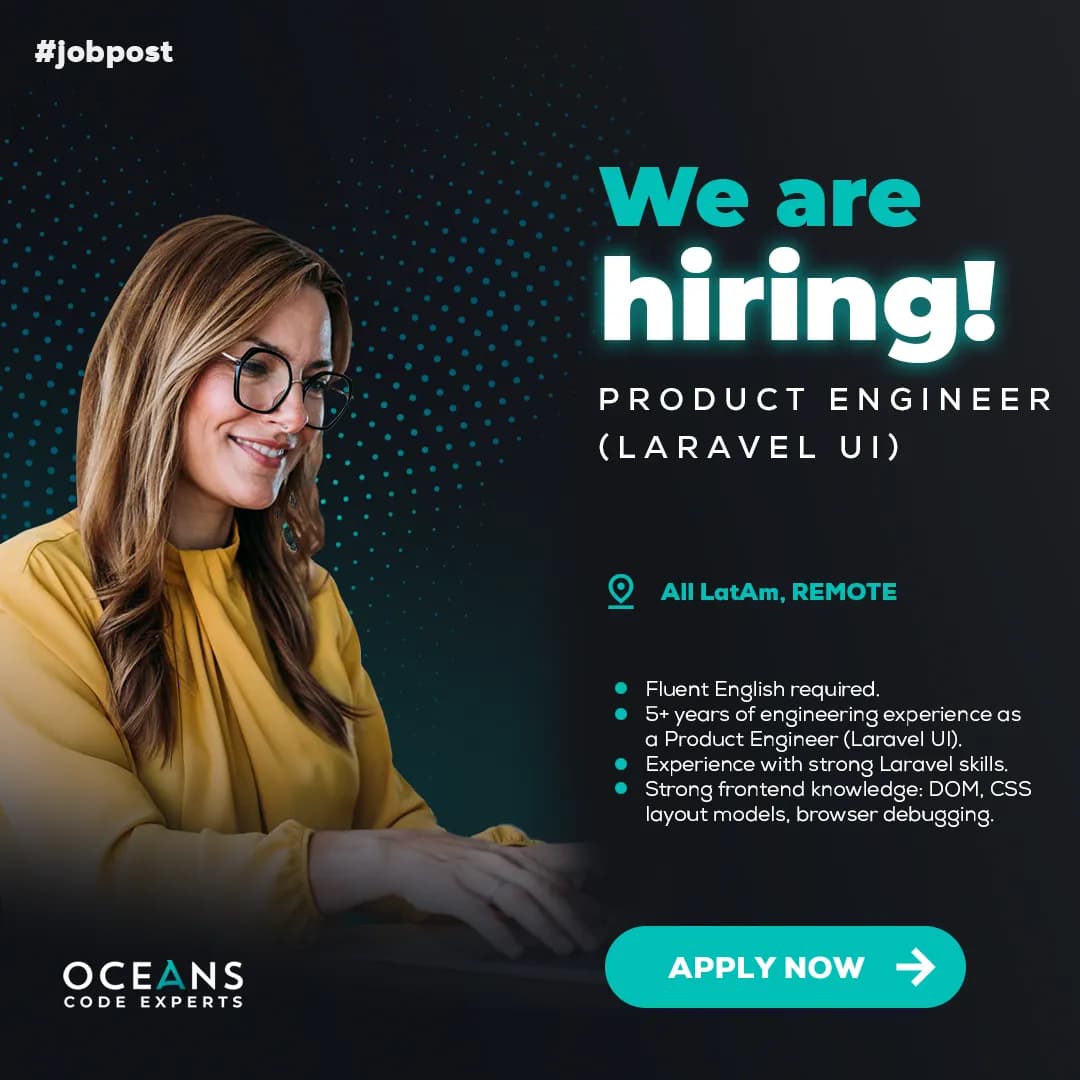 Product Engineer (Laravel UI) 4RC-05