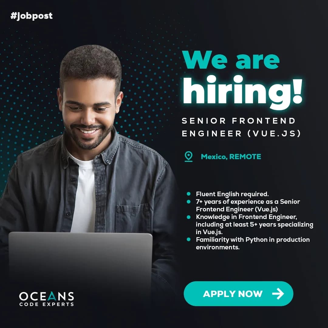 Senior Frontend Engineer (Vue.js) DS-148