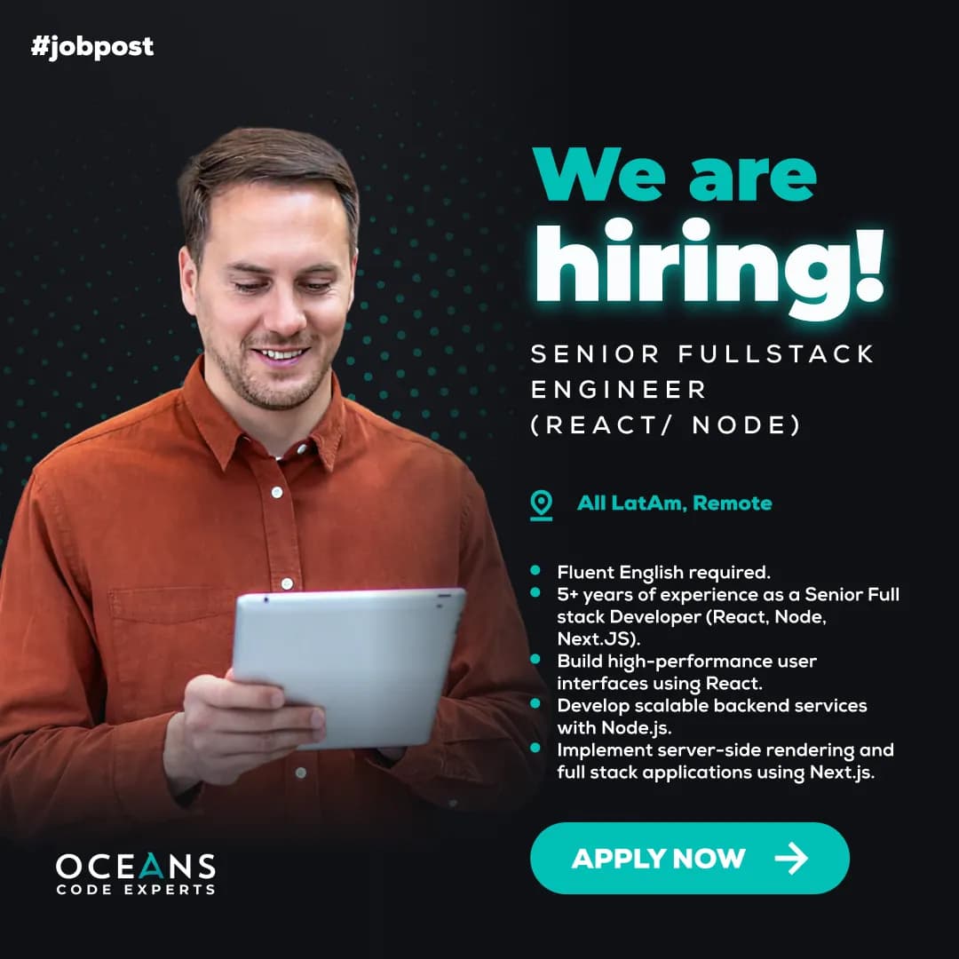 Senior FullStack Engineer (React/ Node) YR-10P
