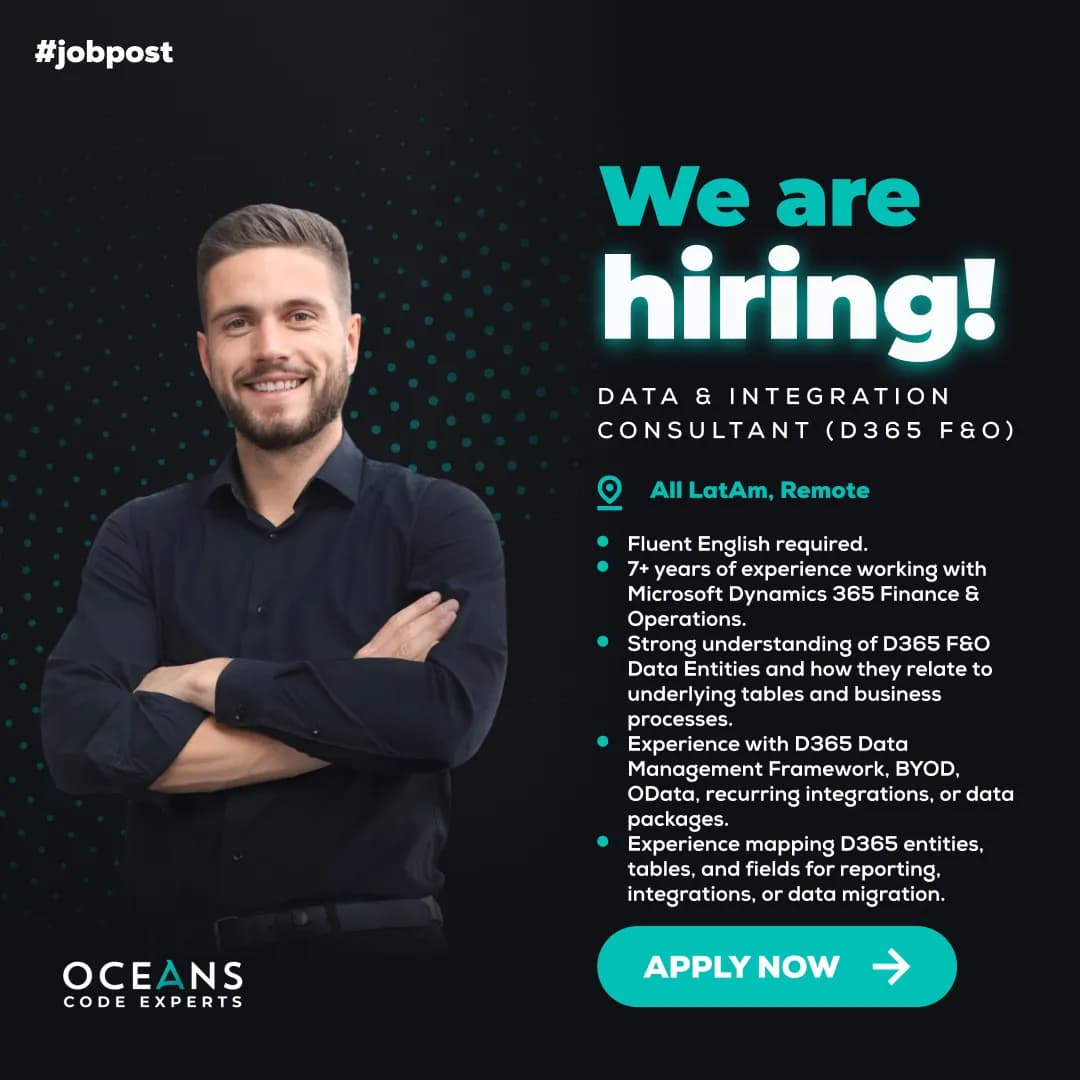 HS-18 Data & Integration Consultant (D365 F&O)